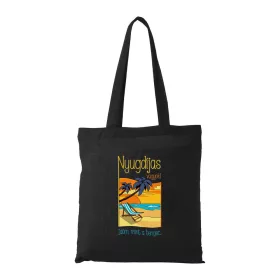 Nyugdíjas vagyok - Bevásárló táska fekete