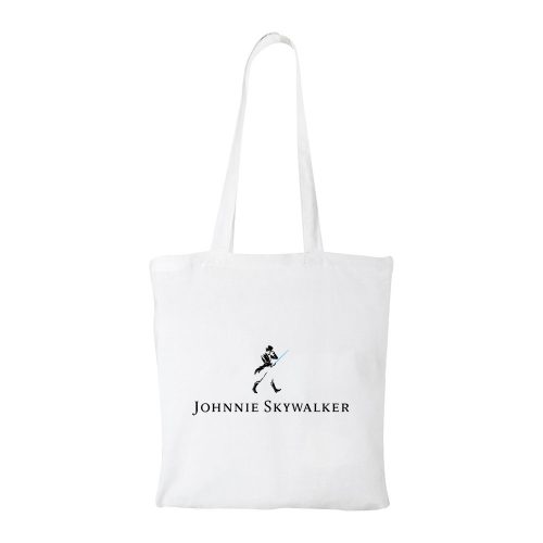 Johnnie Skywalker - Bevásárló táska fehér