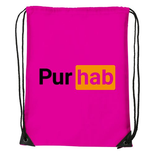 Pur hab - Sport táska magenta