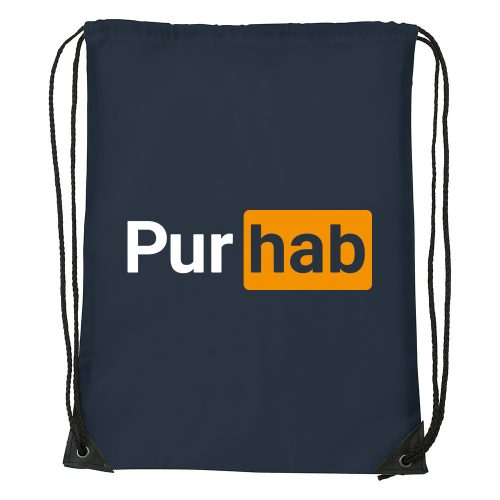 Pur hab - Sport táska navy kék