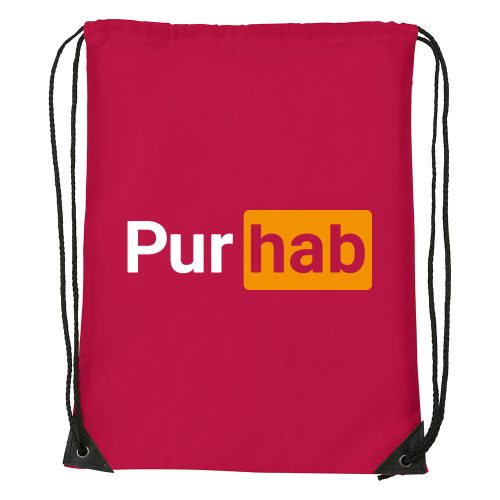 Pur hab - Sport táska piros
