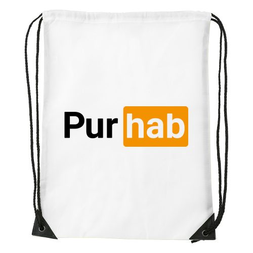 Pur hab - Sport táska fehér