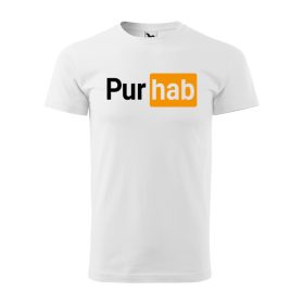 Póló Pur hab  mintával - Fehér