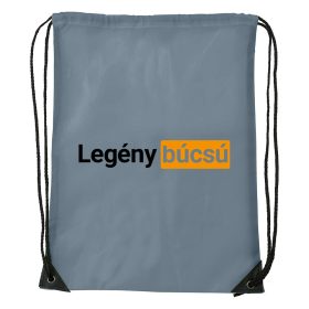 Legény búcsú - Sport táska szürke