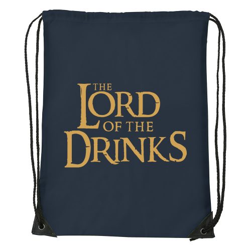 The Lord of the Drinks - Sport táska navy kék