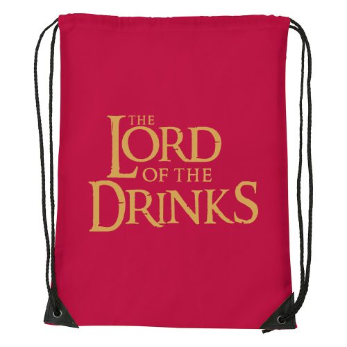 The Lord of the Drinks - Sport táska piros