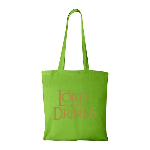 The Lord of the Drinks - Bevásárló táska zöld