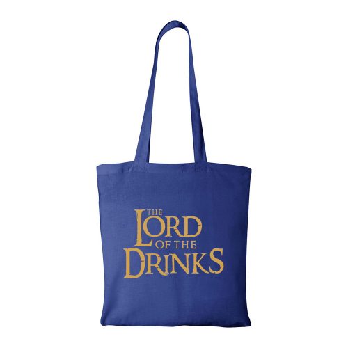 The Lord of the Drinks - Bevásárló táska kék