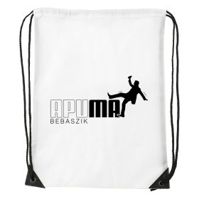 Apu ma bebaszik - Sport táska fehér