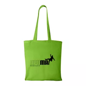 Apu ma bebaszik - Bevásárló táska zöld