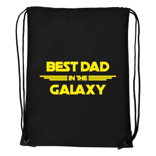 Best dad in the galaxy - Sport táska fekete