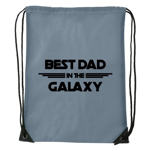 Best dad in the galaxy - Sport táska szürke