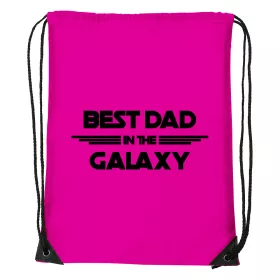 Best dad in the galaxy - Sport táska magenta