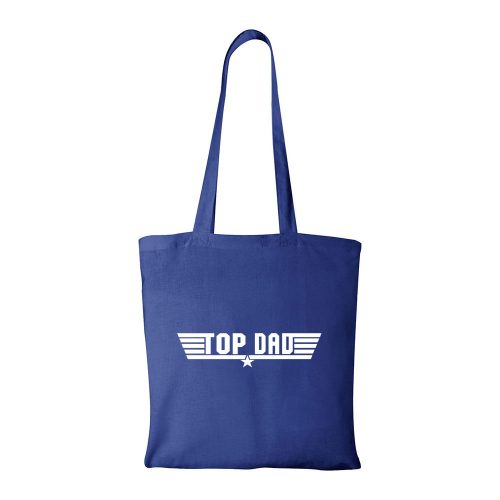 Top dad - Bevásárló táska kék