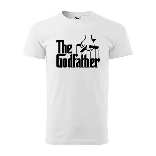 Póló The Godfather  mintával - Fehér L méretben