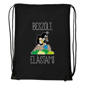 Beszólt, elástam! - Sport táska fekete