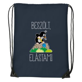 Beszólt, elástam! - Sport táska navy kék