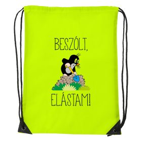 Beszólt, elástam! - Sport táska sárga