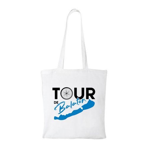 Tour de Balaton - Bevásárló táska fehér