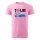 Póló Tour de Tisza  mintával - Rózsaszín XXL méretben
