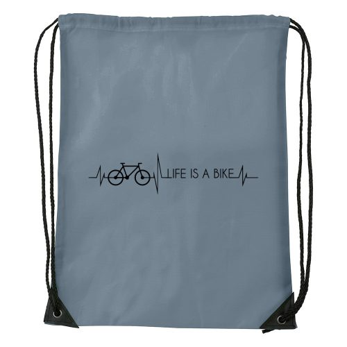 Life is a bike - Sport táska szürke