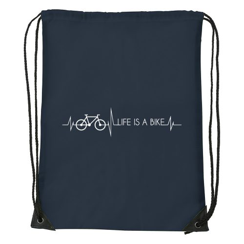 Life is a bike - Sport táska navy kék