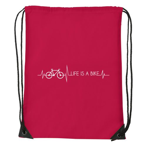Life is a bike - Sport táska piros