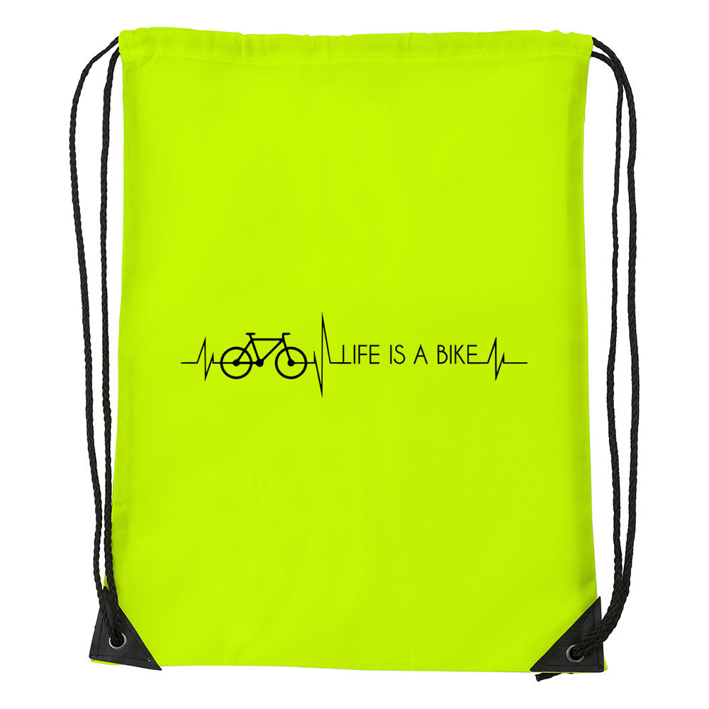 Life is a bike - Sport táska sárga - Zsona Dekor Webáruház
