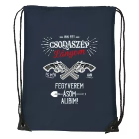 Van egy csodaszép lányom - Sport táska navy kék