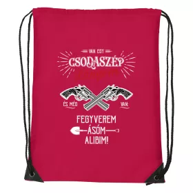 Van egy csodaszép lányom - Sport táska piros