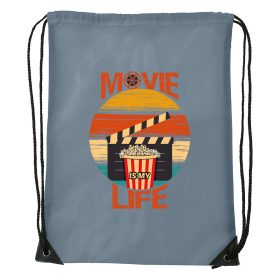 Movie is my life - Sport táska szürke