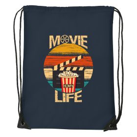 Movie is my life - Sport táska navy kék