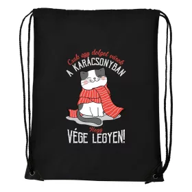   Csak egy dolgot várok a karácsonyban V4 - Sport táska fekete