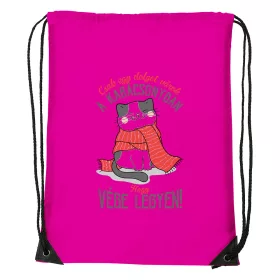   Csak egy dolgot várok a karácsonyban V4 - Sport táska magenta