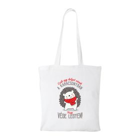   Csak egy dolgot várok a karácsonyban V2 - Bevásárló táska fehér