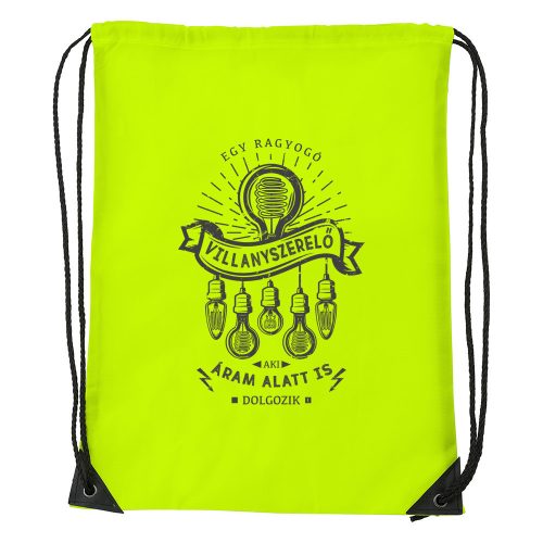 Egy ragyogó villanyszerelő - Sport táska sárga