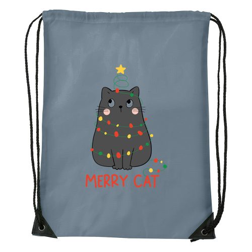 Merry Cat - Sport táska szürke
