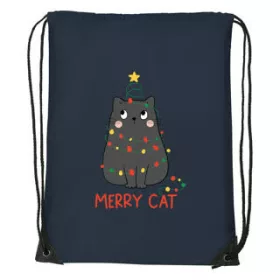 Merry Cat - Sport táska navy kék