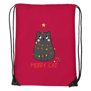 Merry Cat - Sport táska piros