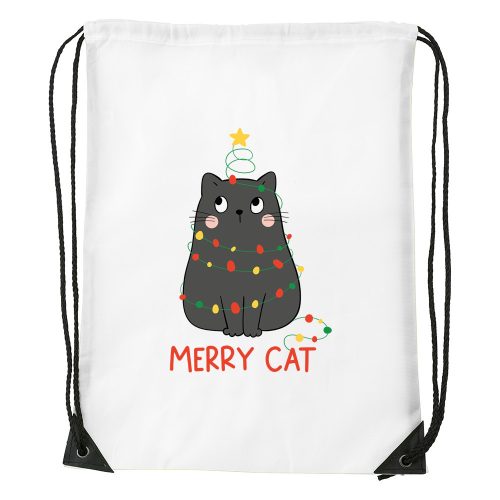 Merry Cat - Sport táska fehér