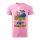 Póló Miből gondolod, hogy könnyű villanyszerelőnek lenni mintával - Rózsaszín XL méretben