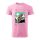 Póló Ami nem öl meg, az megerősít mintával - Rózsaszín XL méretben