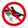 A galambok etetése tilos! Műanyag tábla 100x100 mm