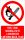 Nyílt láng használata és a dohányzás 6 méteren belül tilos! Műanyag tábla 320x500 mm