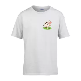   Detské tričko škôlka nápis so vzorom Boci White 110 veľ