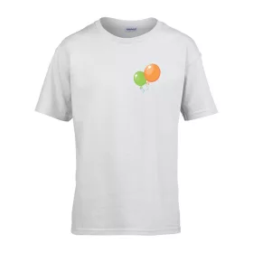   Detské tričko s nápisom škôlka so vzorom balónov White 110 veľ