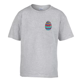   Detské tričko s nápisom materská škola so vzorom mužského vajíčka Grey veľkosť 110