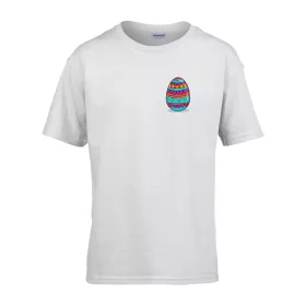   Detské tričko s nápisom škôlka so vzorom mužského vajíčka White 110 veľ