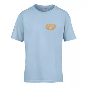 Detské tričko s praclíkovým vzorom Svetlomodrá 110 veľ