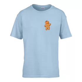   Detské tričko ceduľka škôlka so vzorom Medovník Svetlomodrá 110 veľ